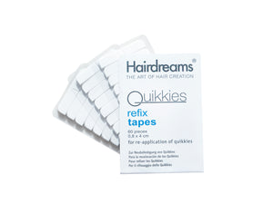 QUIKKIES Refix Tapes<br>(Pack of 60)